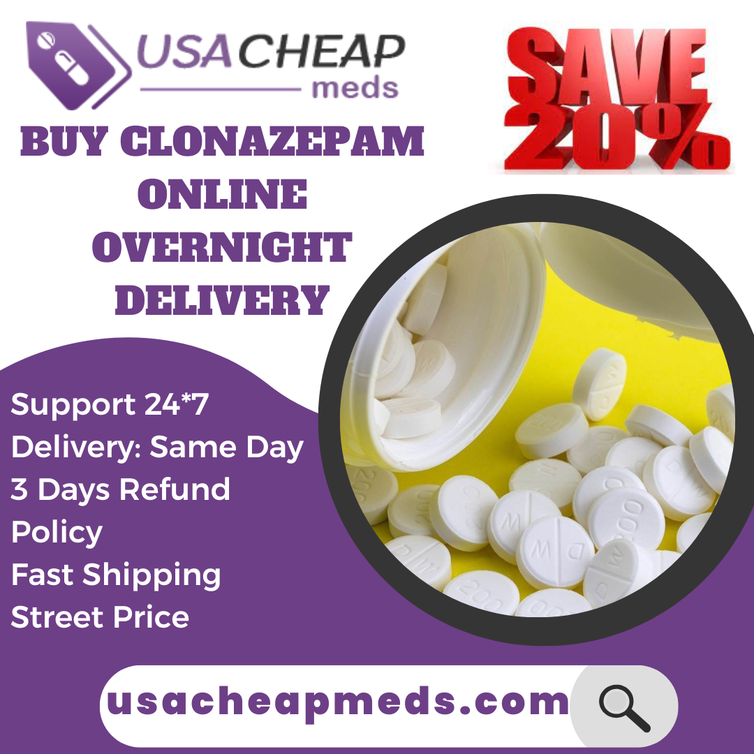 Buy Clonazepam 0.5mg Online Without Prescription at low price